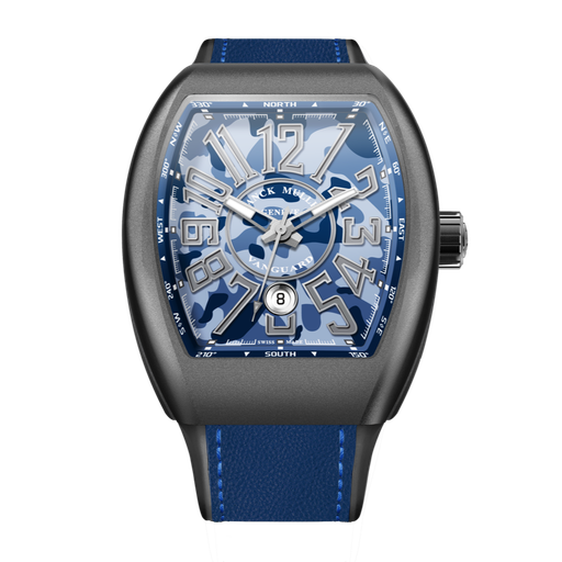 [V 45 SC DT CAMOU (BL)]  Franck Muller - Vanguard Camouflage Titanium