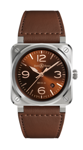 [BR03A-GH-ST/SCA]  Bell & Ross - BR 03 Golden Heritage