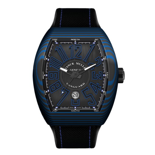 [V 45 SC DT Carbone NR (BL)]  Franck Muller - Vanguard Carbon