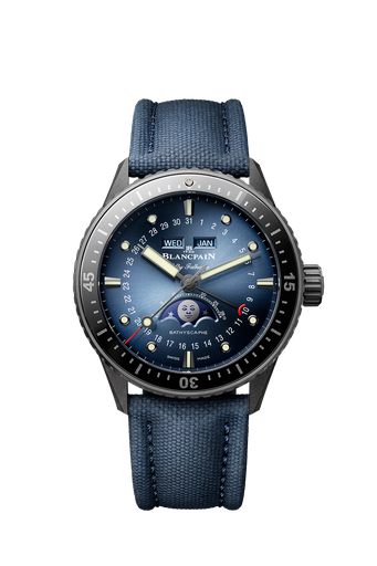 [5054 0140 O52A]  Blancpain - Bathyscaphe Quantiéme Complet Phases de Lune